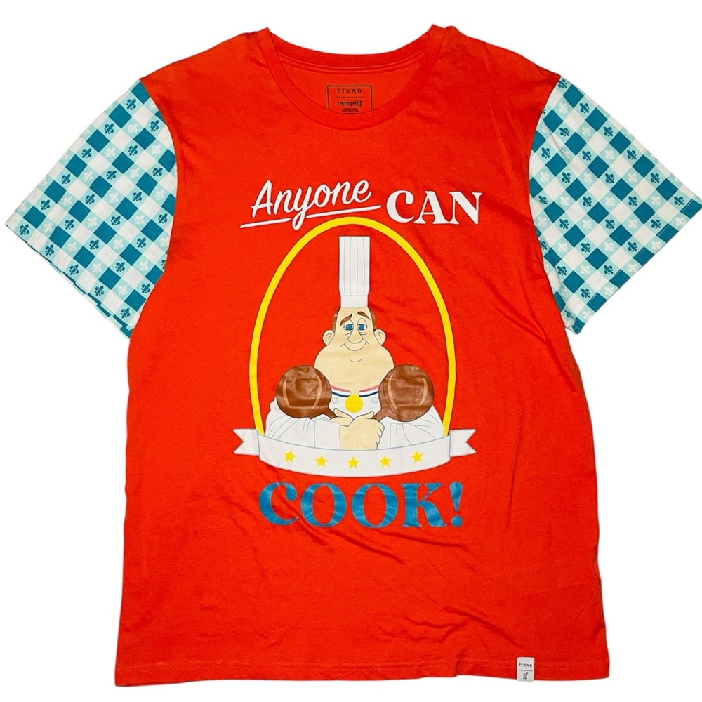 DISNEY Pixar Loungefly T Shirt Ratatouille Womens XL SLIM X Large Disneyland Tee